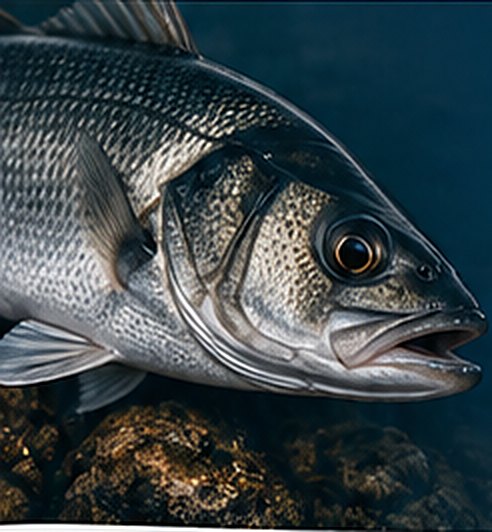A European sea bass